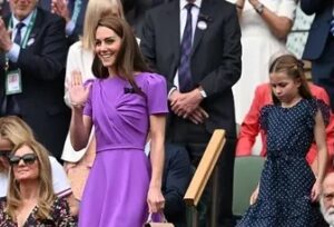 Princess Charlotte Adorably Reacts to Mom Princess Kate Receiving a Standing Ovation at Wimbledon. The young royal is clearly proud of her mother.