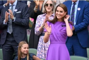 Princess Charlotte Adorably Reacts to Mom Princess Kate Receiving a Standing Ovation at Wimbledon. The young royal is clearly proud of her mother.