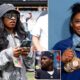 NFL fans claim Simone Biles 'should be STRIPPED of all her medals' for major wardrobe blunder as Olympic gymnast cheers on husband Jonathan Owens