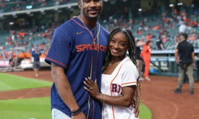 Simone Biles Reacts to Major News About Her Husband