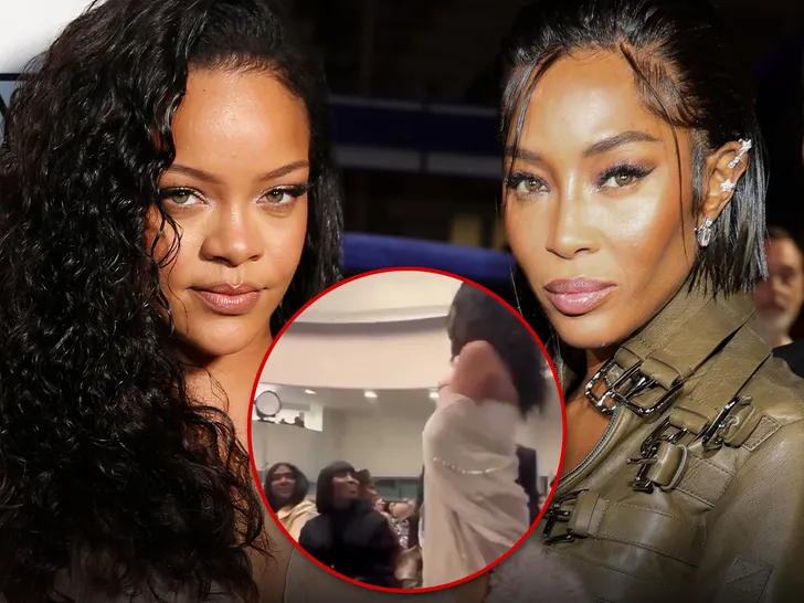 Seemingly Ignores Naomi Campbell ... No Hug at NYFW!!